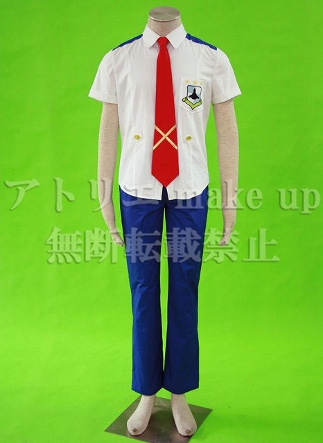 マクロスF 早乙女アルト　コスプレ　L 制服　ACOS　ネクタイ　シャツ　パンツ 超時空要塞マクロスフロンティアコスプレ 衣装】早乙女 アルト 美星