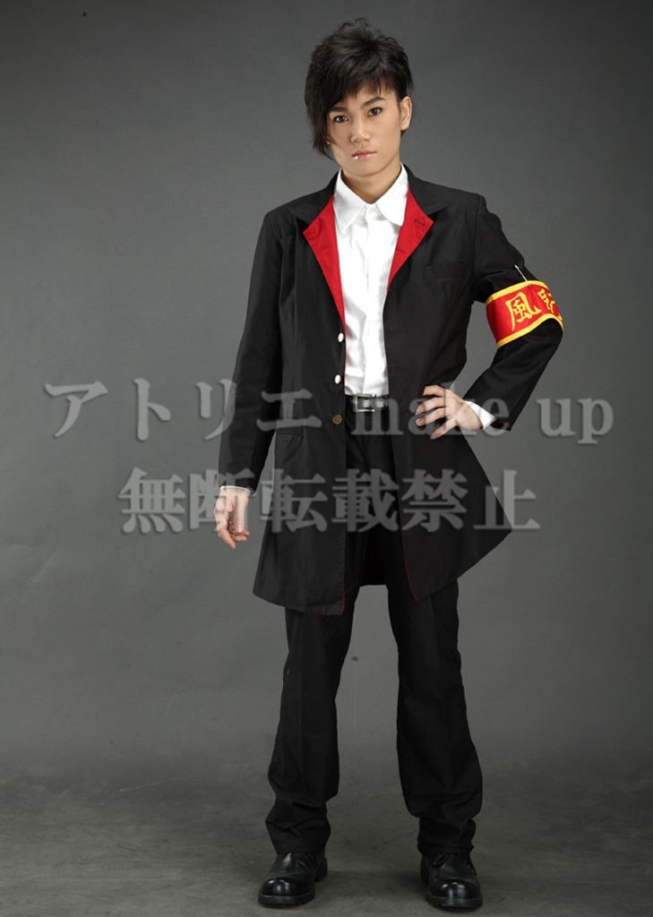 ココア　REBORN! 雲雀恭弥　コスプレ衣装セット　素人製 家庭教師ヒットマンREBORN! リボーン コスプレ 衣装】雲雀恭弥