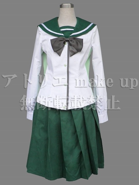 DK749　◆ 学園黙示録 （がくえんもくしろく）　H.O.T.D.　■ 女子制服　風　コスプレ衣装　新品　完全オーダメイドも対応可能 学園黙示録 HIGHSCHOOL OF THE DEAD コスプレ 衣装】桜才学園 女子制服