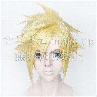 【ファイナルファンタジー7 FF7 コスプレ用ウィッグ】クラウド ストライフ アニメ マンガ ゲーム コスプレ用品 cosplay