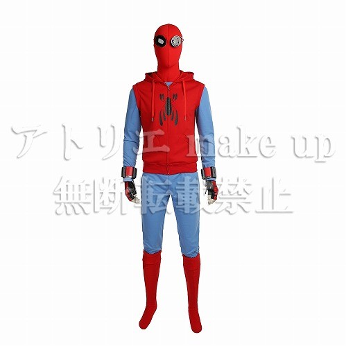 スパイダーマン ホームカミング コスプレ 衣装】スパイダーマン