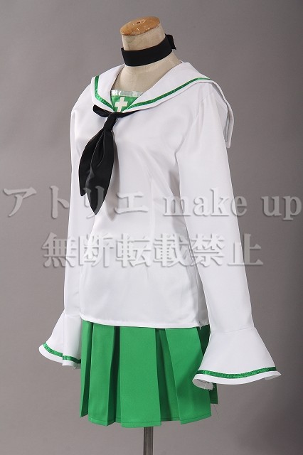 【新品未使用・ACOS製】ガールズ&パンツァー 県立大洗女子学園制服 コスプレ ガールズ&パンツァー コスプレ 衣装】県立大洗女子学園 制服