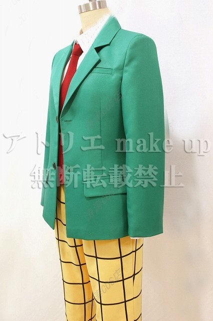 弱虫ペダル コスプレ 衣装】千葉県立総北高等学校 男性用制服 小野田