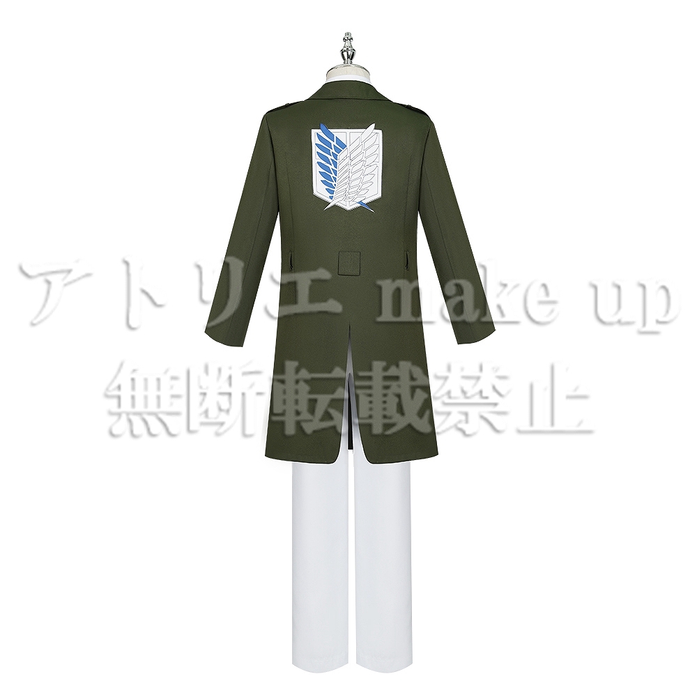 R⑪7 進撃の巨人 エレン ミカサ アルミン 調査兵団 軍服 コスプレ ウィッグ R⑪7 進撃の巨人 エレン ミカサ アルミン 調査兵団 軍服