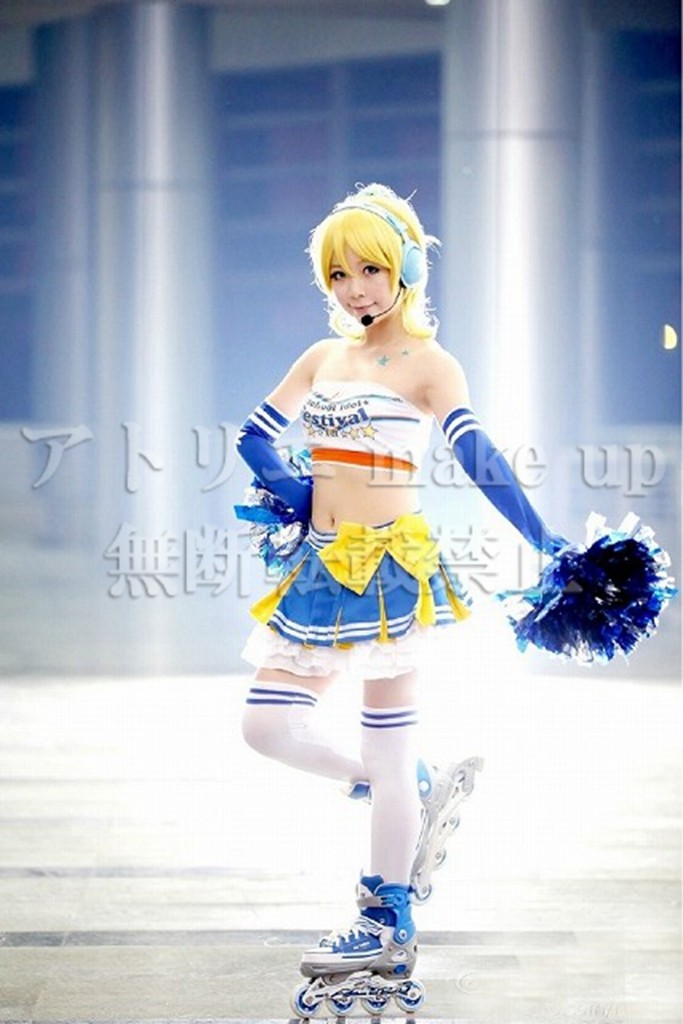 ACOS らきすた チアガール コスプレ衣装 L tc-510_3.jpg