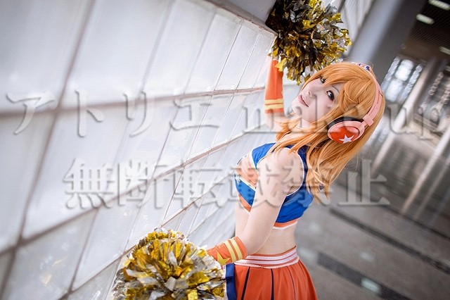 lovelive ラブライブ コスプレ 衣装】高坂 穂乃果 チアガール衣装