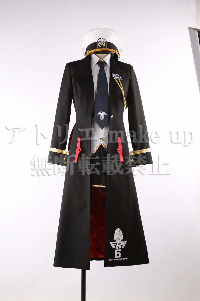 アズールレーン コスプレ 衣装】エンタープライズ コスチューム アニメ
