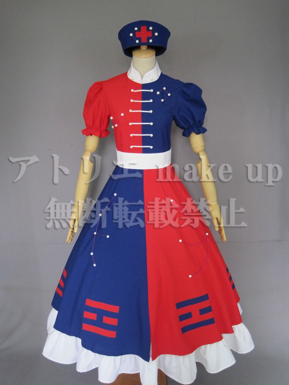 東方project コスプレ 衣装】八意永琳 えーりん コスチューム 衣装