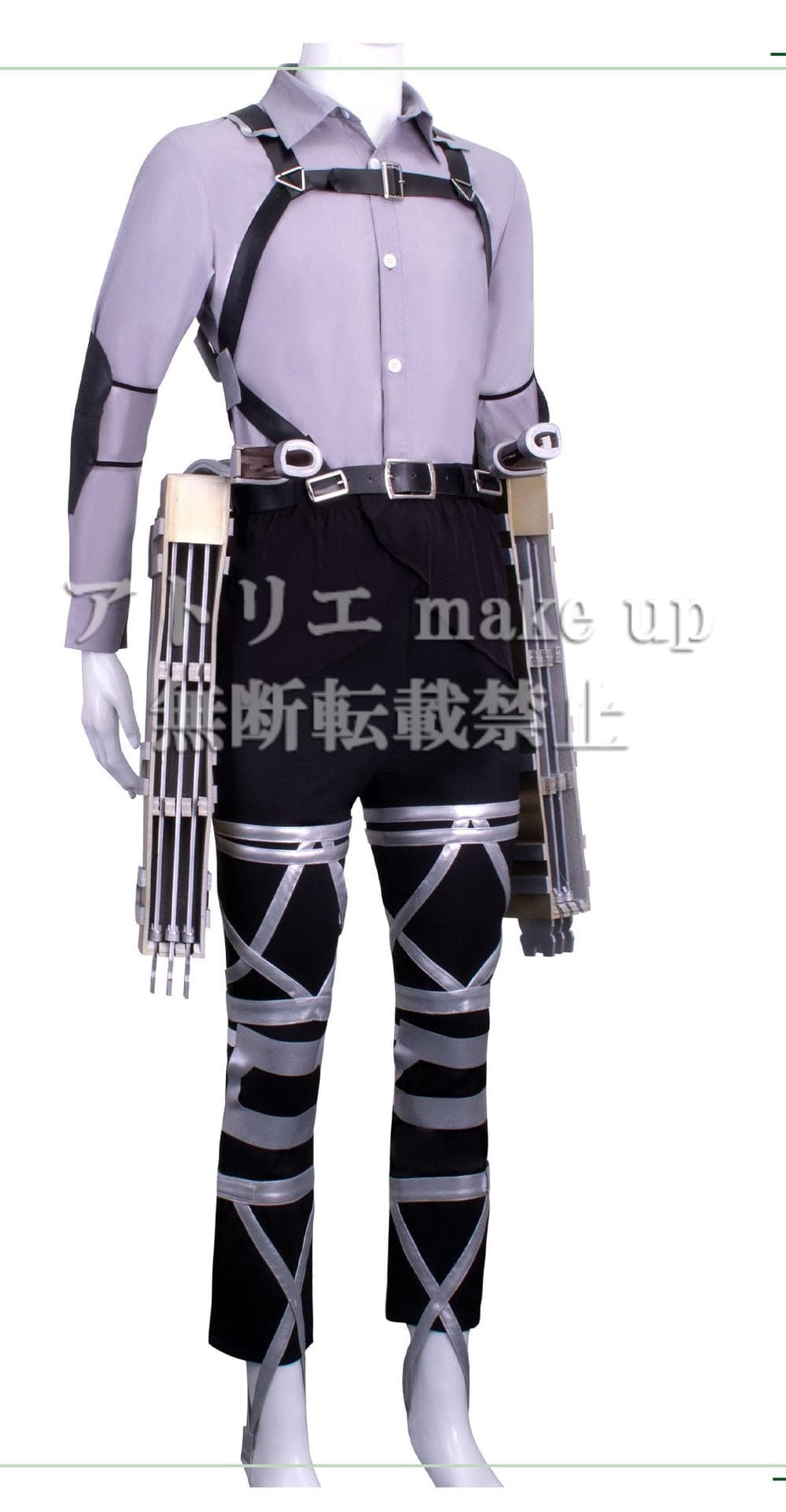 進撃の巨人 コスプレ 衣装】リヴァイ兵長 ハロウィン コスチューム
