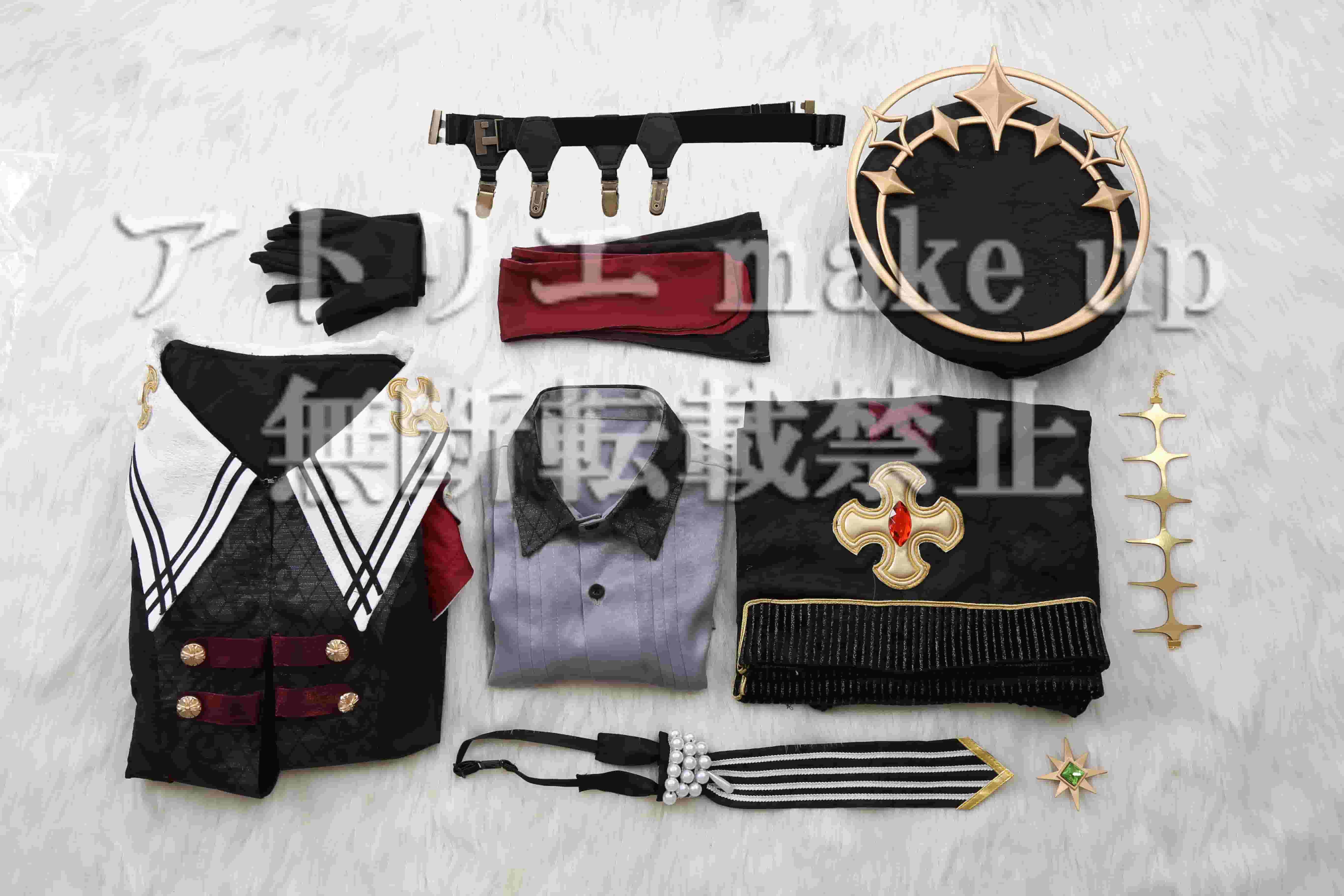 Ha/Lo 堕天使たちの晩餐会 仙石忍 朱桜司 コスプレ 衣装 546eff97d5084ab7b36aeea7cab3ea