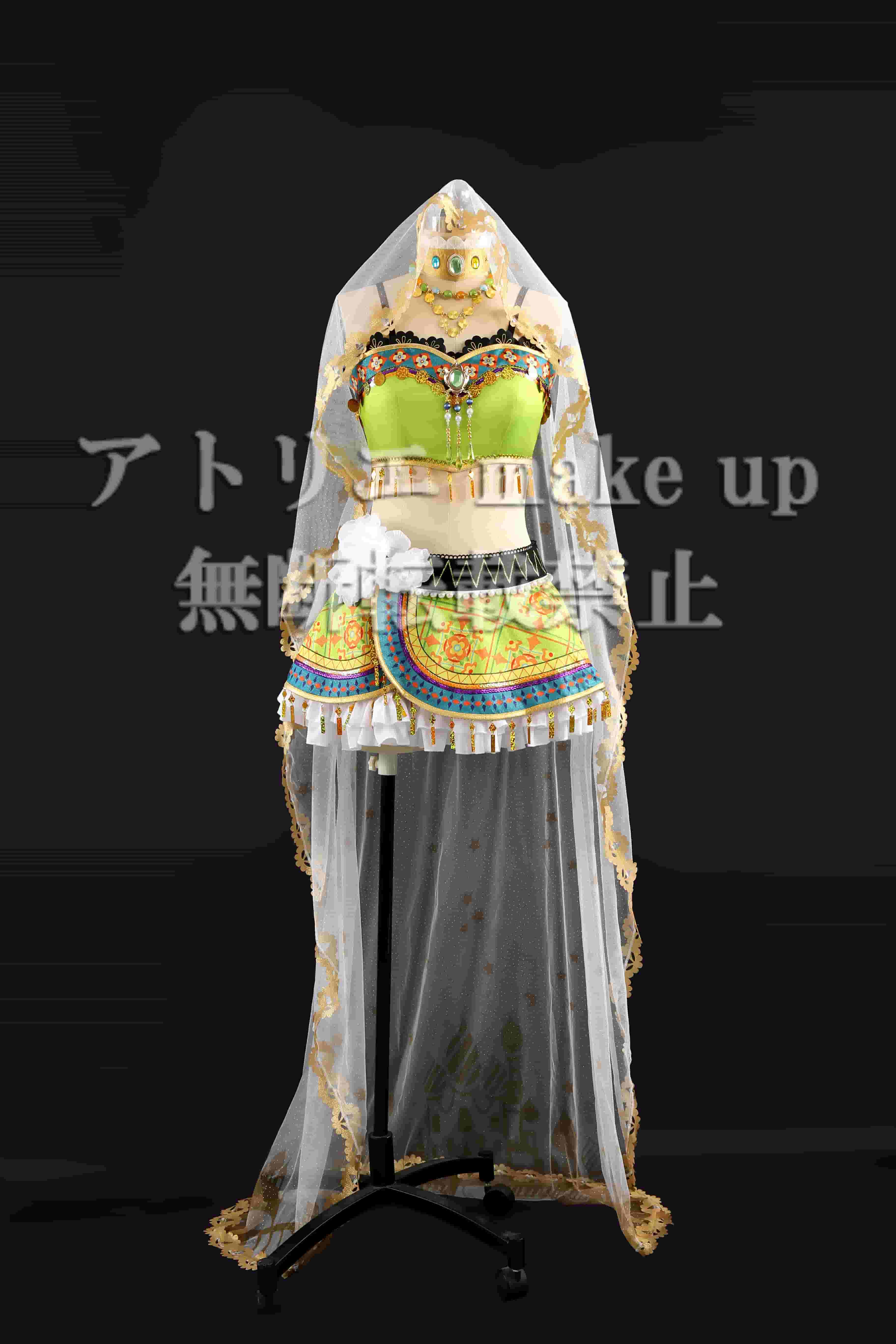 lovelive ラブライブ コスプレ 衣装】覚醒 小泉 花陽 踊り子編