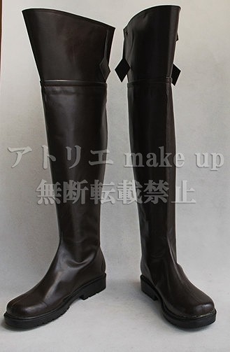 (値下げ)進撃の巨人調査兵団ブーツ 進撃の巨人 コスプレブーツ cosplay shoes 靴】エレン