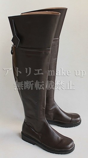 進撃の巨人 コスプレブーツ cosplay shoes 靴】エレン 進撃の巨人 コスプレブーツ cosplay shoes 靴】エレン