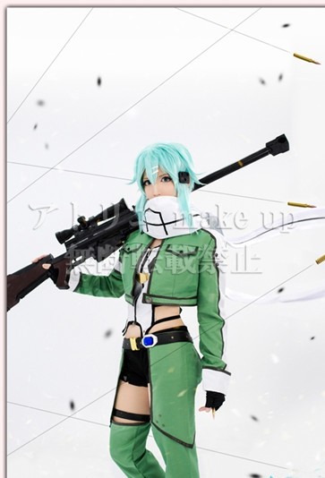 【SAO コスプレ 衣装】朝田詩乃 シノン cosplay ソードアート オンライン