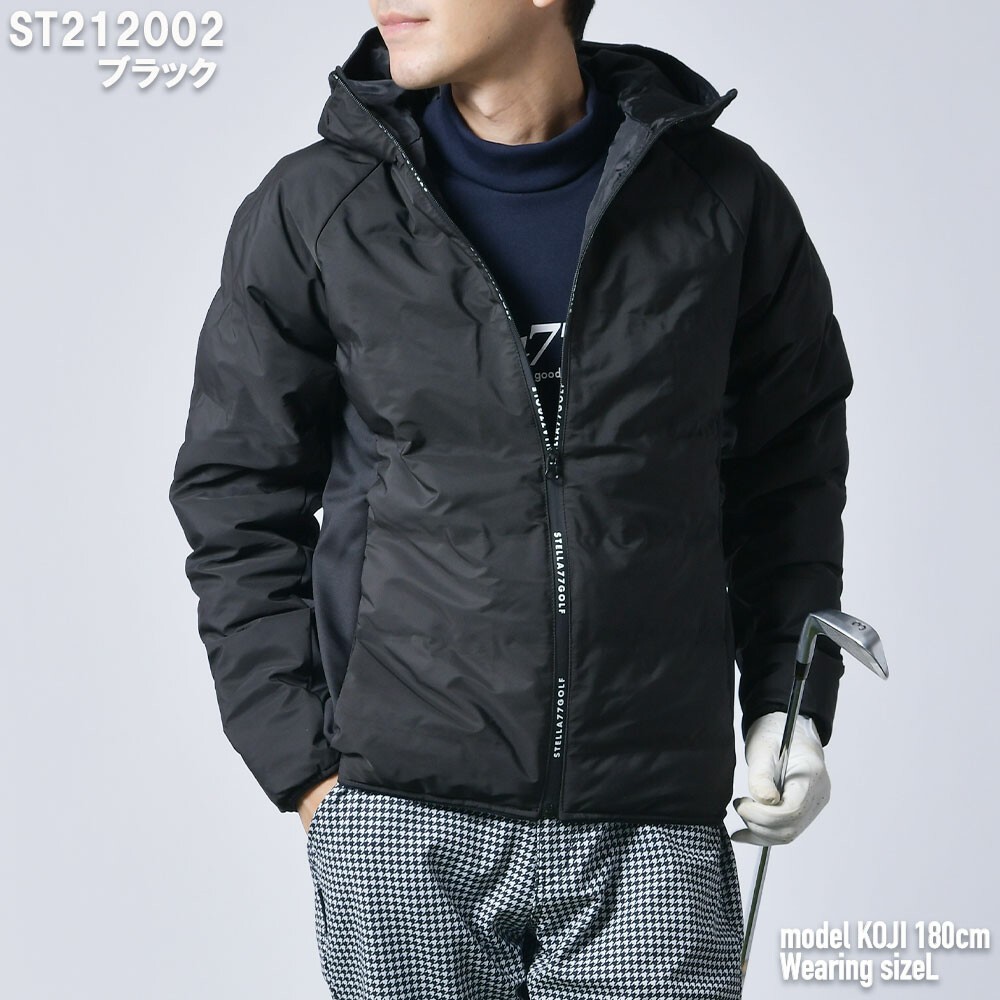 STELLA77GOLF ステラセブンティーセブン メンズ 中綿シームレスゴルフ