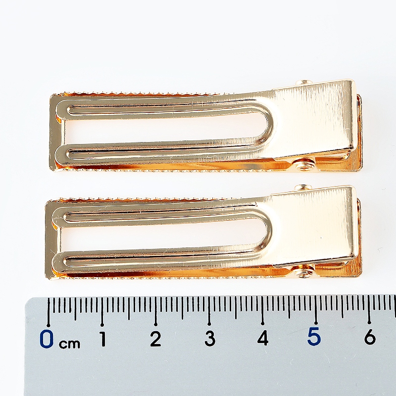 アイアンダッカールクリップパーツB 四角 約60×18×12mm 2個