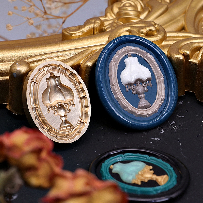 ＊rita_antique＊ ケース付き シーリングスタンプ アンティーク ヘッドのみ】シーリングワックス用 スタンプヘッド アンティーク
