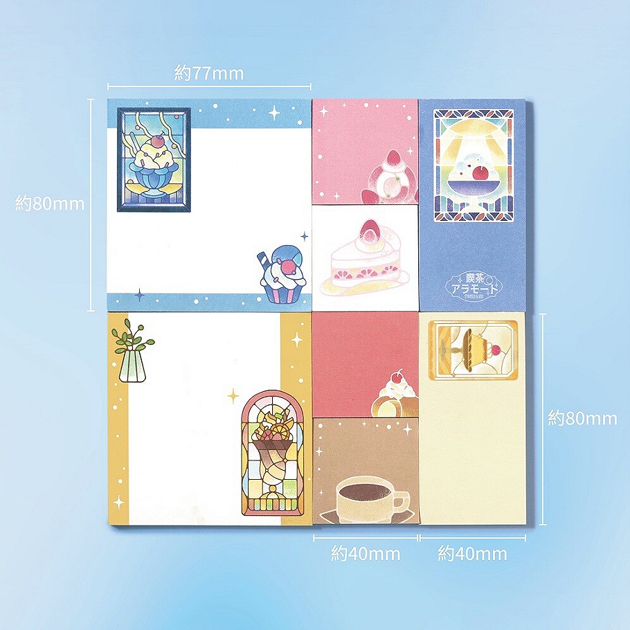 BGM メモパッドセット MEMONO 全4種 : あとりえほのか - 通販 - Yahoo
