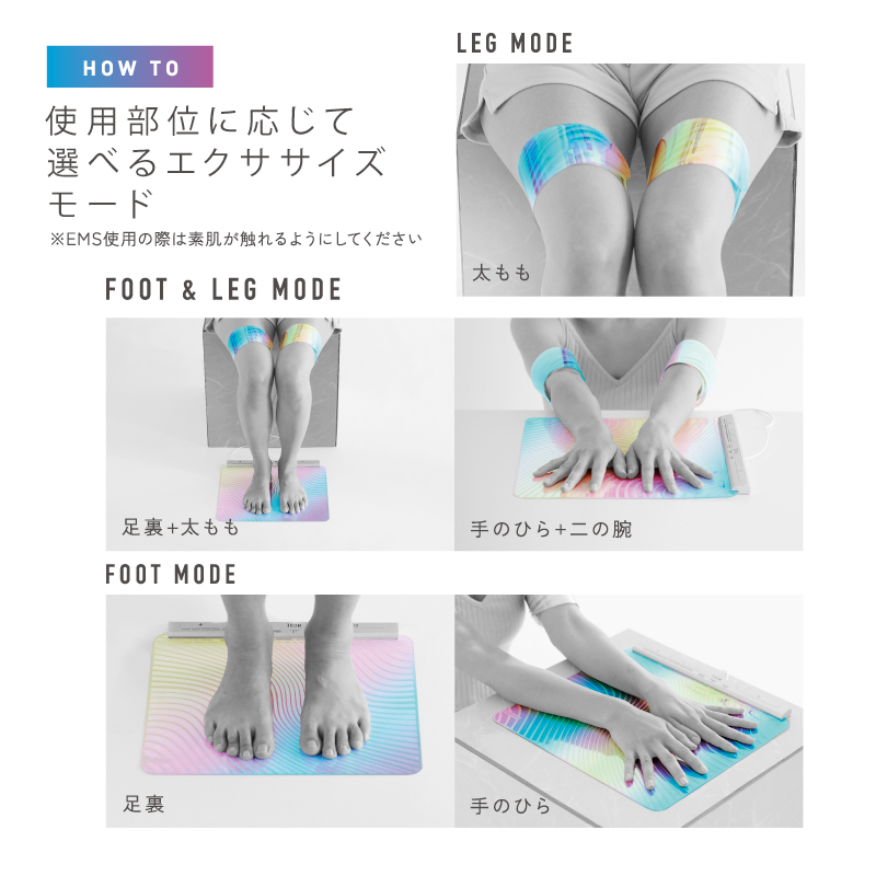 ルルド EMS パッド EMSシート2 AX-FRL909 アテックス ダイエット 脚 腕