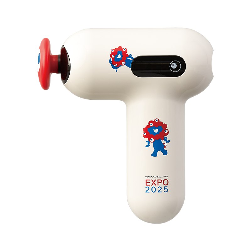 限定品【公式店P10倍】 EXPO2025 ミャクミャク ボディケアガン AX-HX124 大阪 関西万博 限定デザイン 振動 首 肩 足 ミャクミャクグッズ 万博 | ルルド | 01