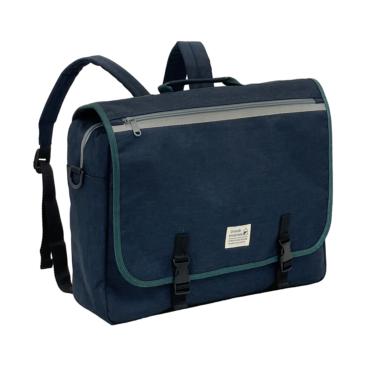 ウサハナ3wayバッグ リュックサック　ショルダーバッグ　レッスンバッグ 3WAY横型リュックサック リュック リュックサック レッスンバッグ