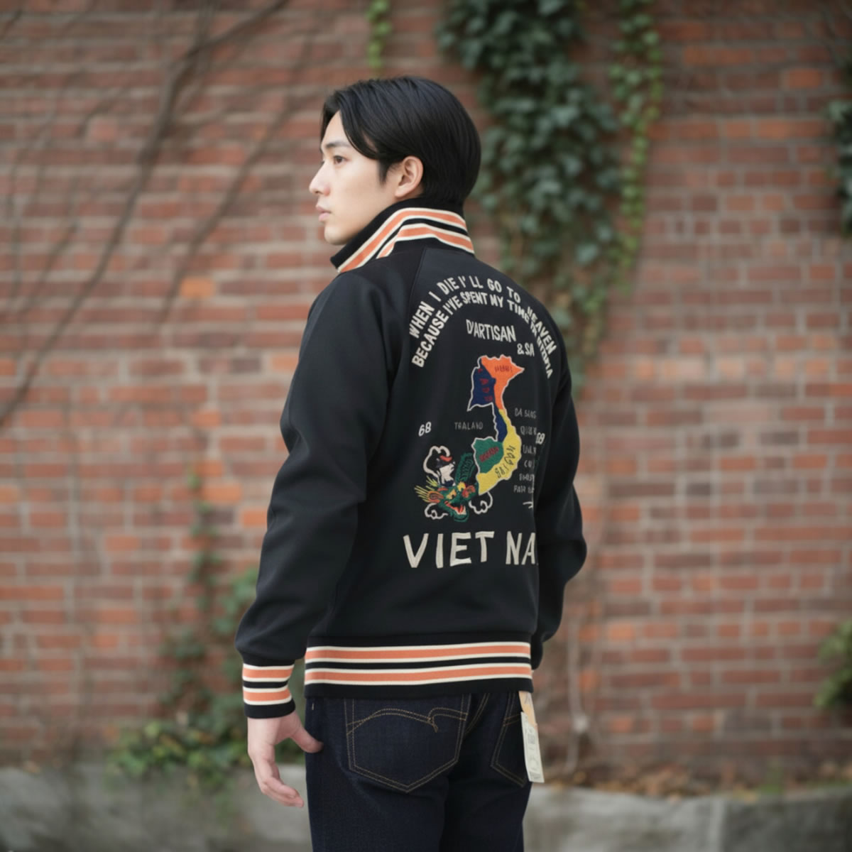 STUDIO D'ARTISAN ステュディオ・ダ・ルチザン ベトナム大戦 ベトジャージ トラックジャケット アウター メンズ 爆買 | STUDIO D'ARTISAN | 03