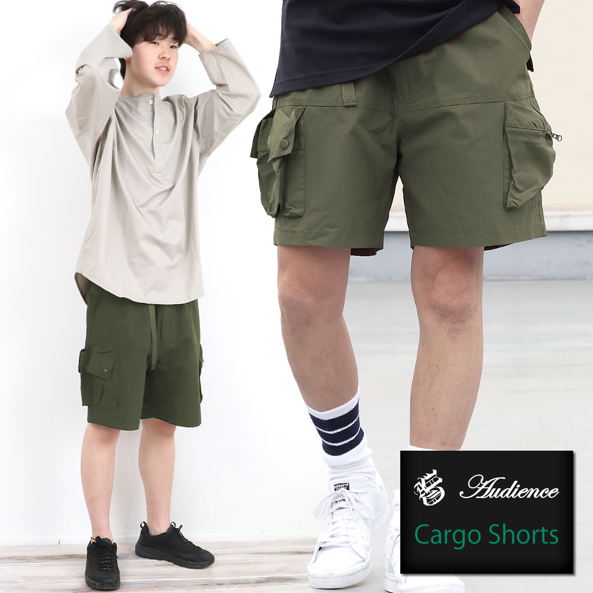 Audience（オーディエンス） ショートパンツ カーゴパンツ マルチ