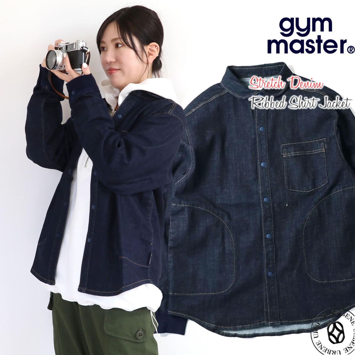 楽天市場】gym master ジムマスター ジャケット ノーカラー