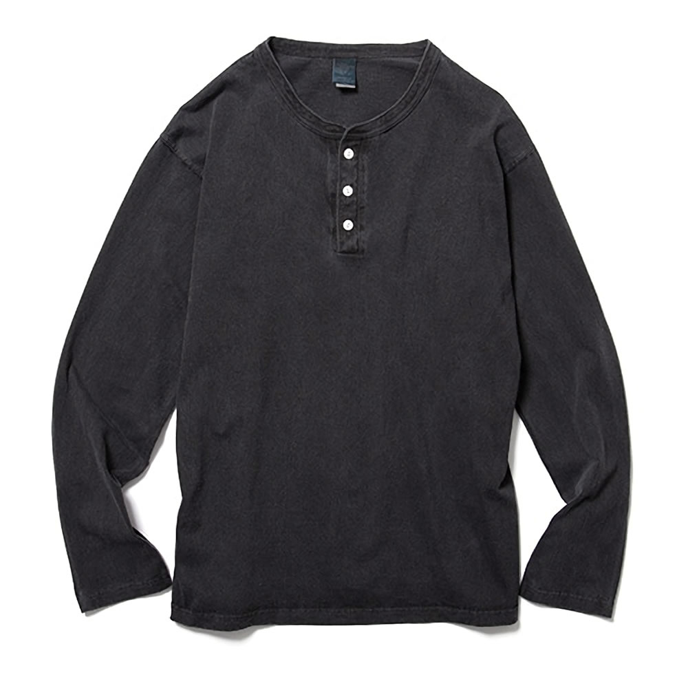 グッドオン ロングスリーブヘンリーTシャツ GOOD ON 長袖 カットソー ティーシャツ ヘンリーネック メンズ レディース コットン アメカジ ベーシック | GOOD ON | 04