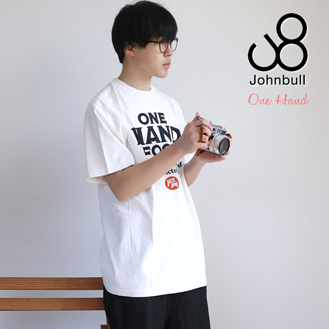 プリントTシャツ ジョンブル メンズ 半袖 ショートスリーブT ONEHAND ワンハンド クルーネック Johnbull グッドロックスピード レディース｜atforest｜02