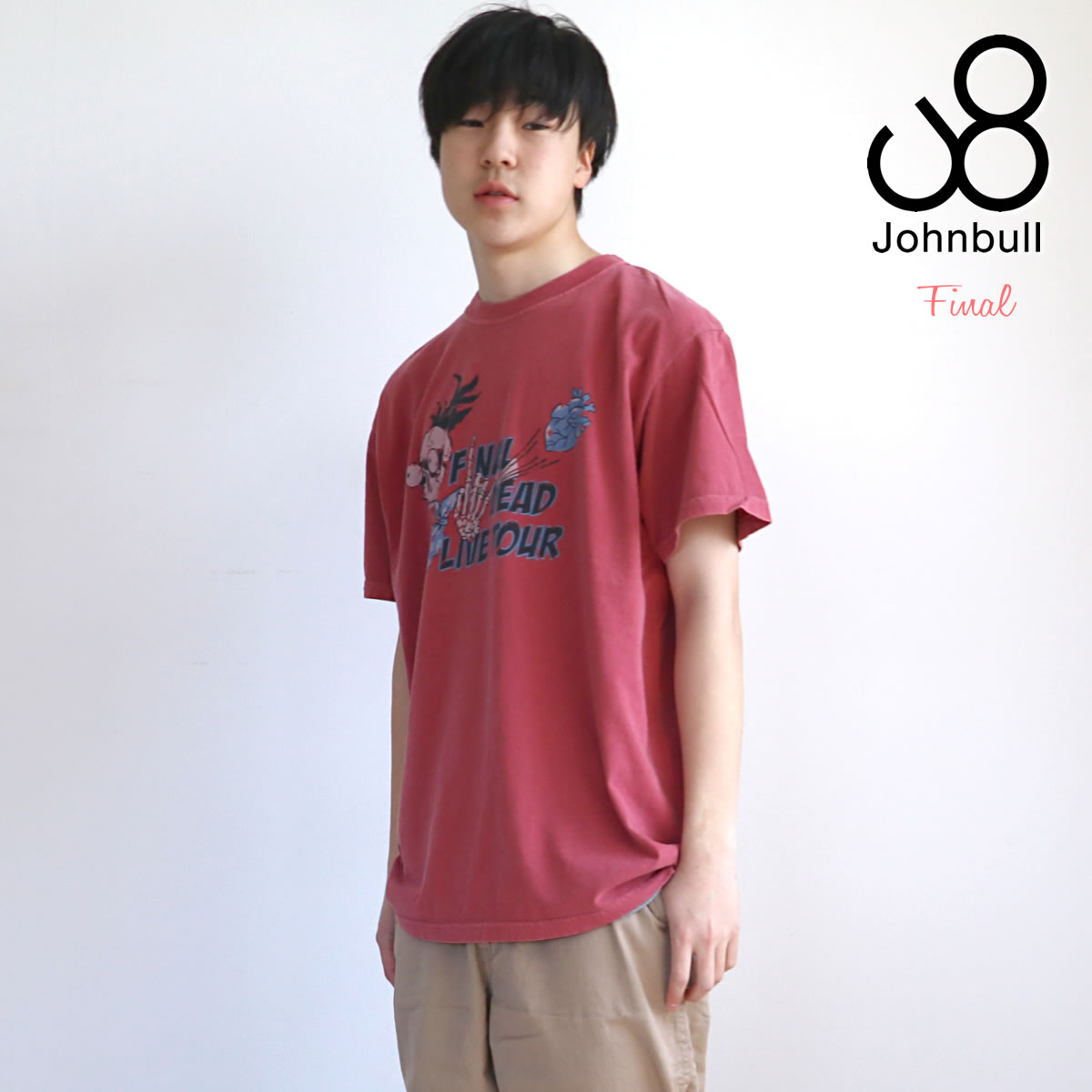 JOHN BULL レギュラーウェイトスウェットショートスリーブシャツ DENIM DELIGHT DAYS】レギュラーウェイトスウェットショート