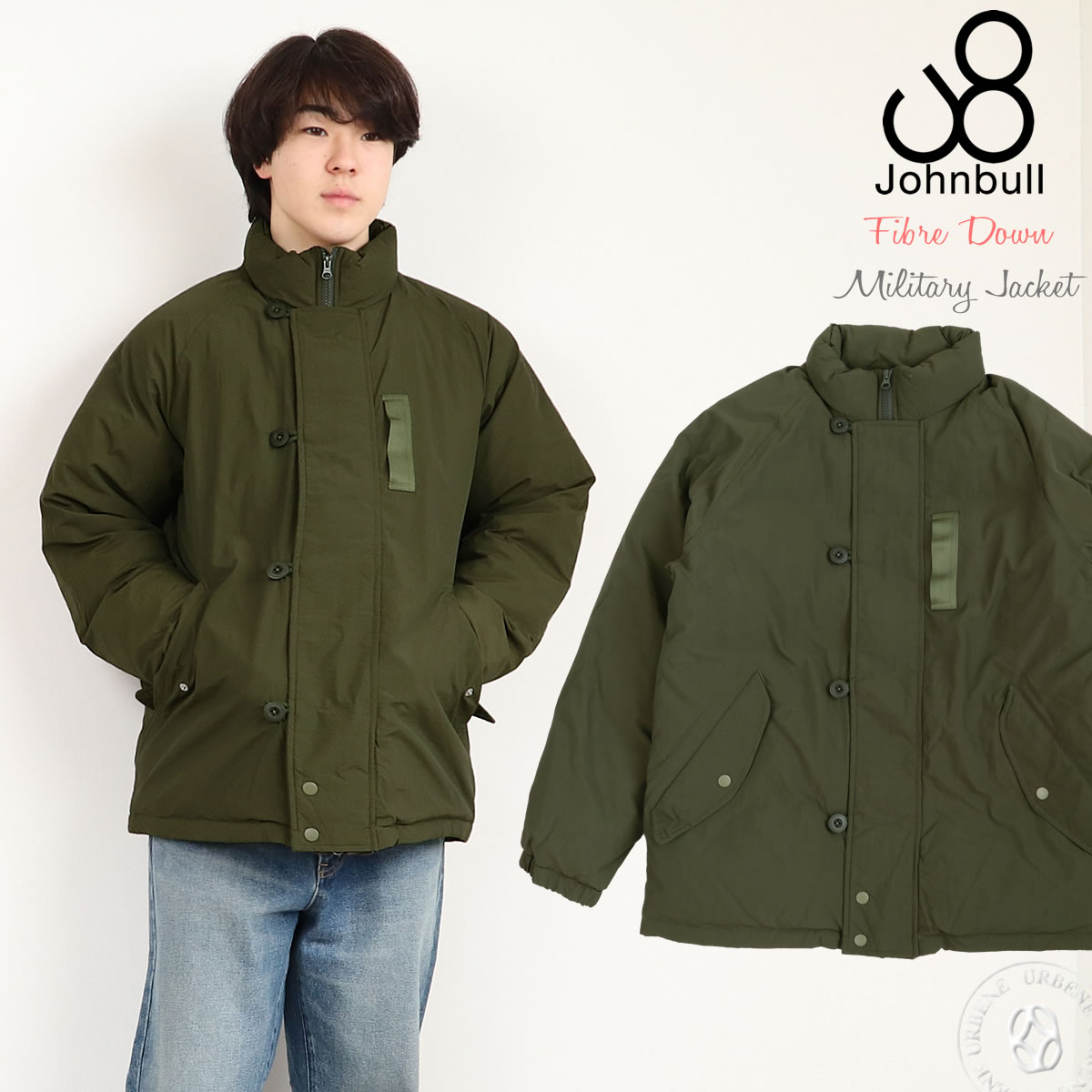 Johnbull（ジョンブル） ダウンジャケット メンズ ファイバーダウン