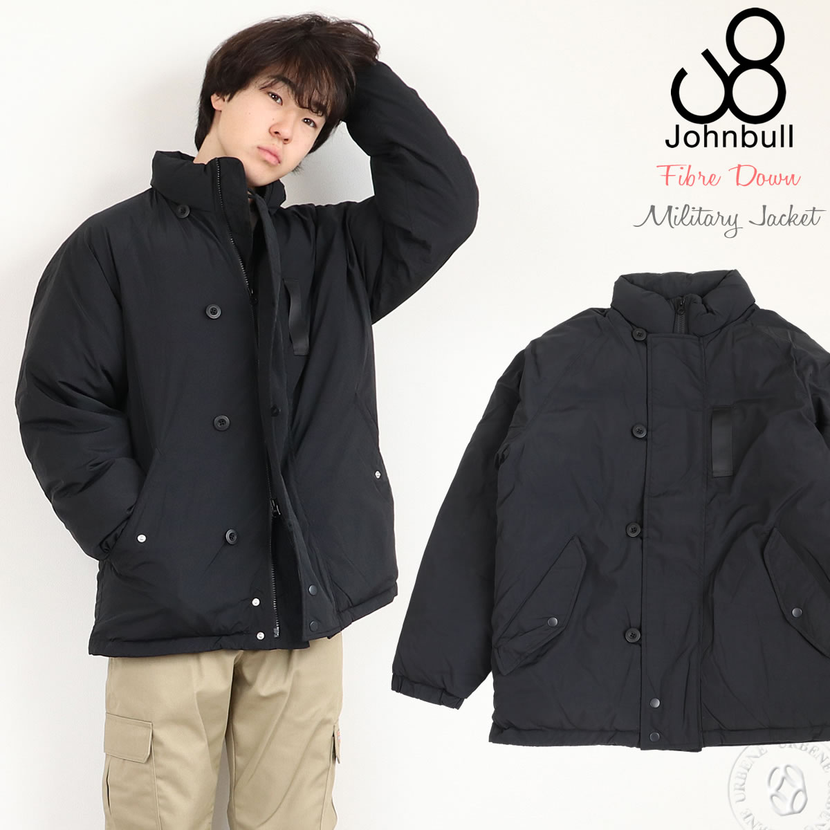 Johnbull（ジョンブル） ダウンジャケット メンズ ファイバーダウン
