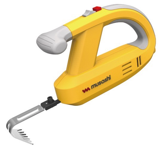 草取り器 [ムサシ 充電式除草バイブレーター WE-750] コードレス 草