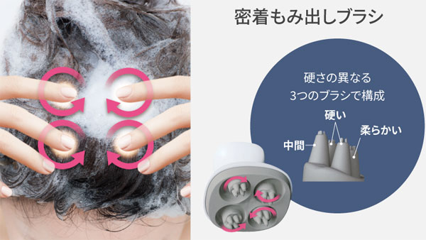 パナソニック 頭皮エステ EH-HE9J-S ［ヘッドスパ 充電式 防水 電動
