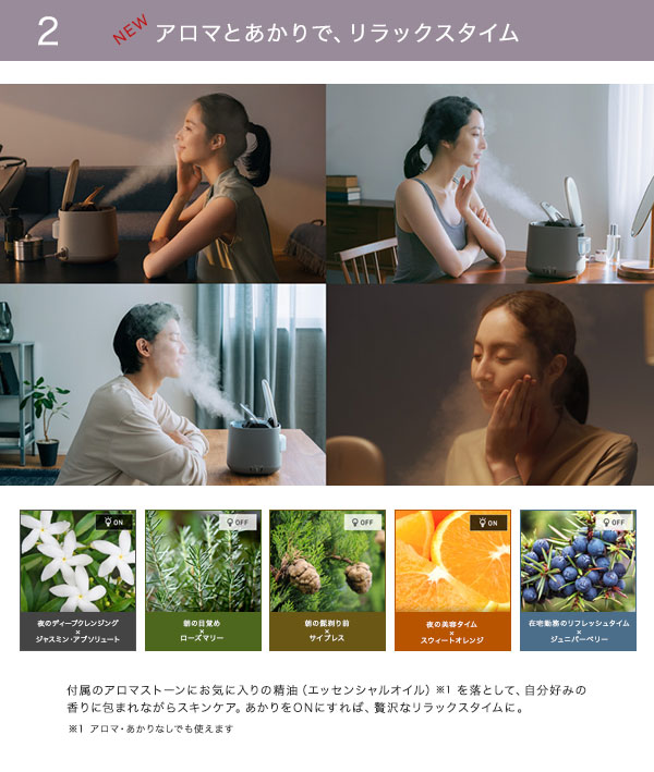 ナノケア パナソニック Panasonic スチーマーナノケア EH-SA70-H [濃密