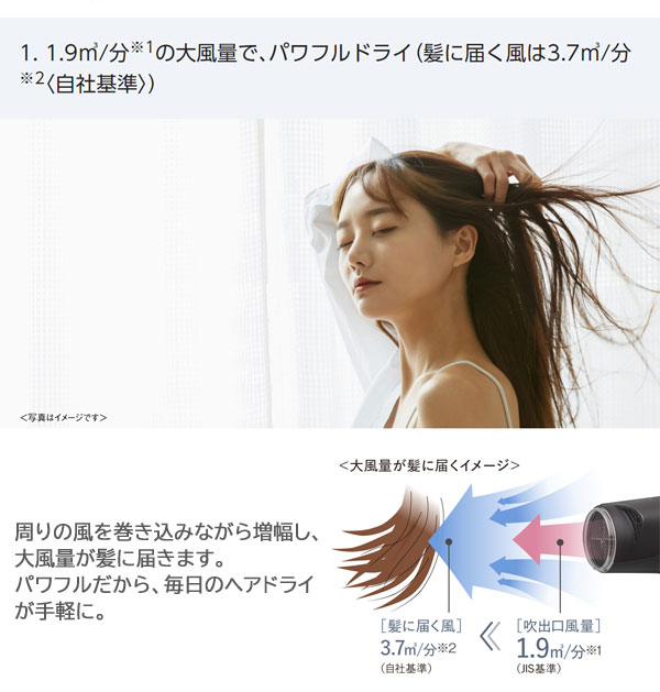 Panasonic パナソニック ヘアードライヤーイオニティ EH-NE6J Panasonic パナソニック ヘアードライヤーイオニティ EH-NE6J