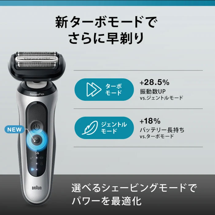 お風呂シェーバー [BRAUN/ブラウン電気シェーバー シリーズ5 52