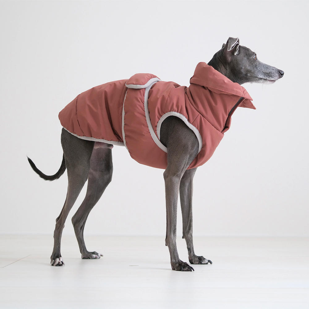 イタグレ 服 プルオーバーパフィ ベスト イタリアングレーハウンド服