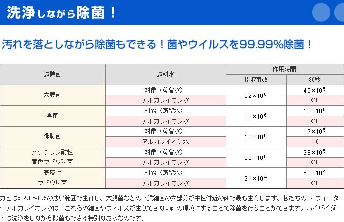 バイバイダート 20L 詰め替え 特許水で99.9％除菌＆洗浄ウォーター 油