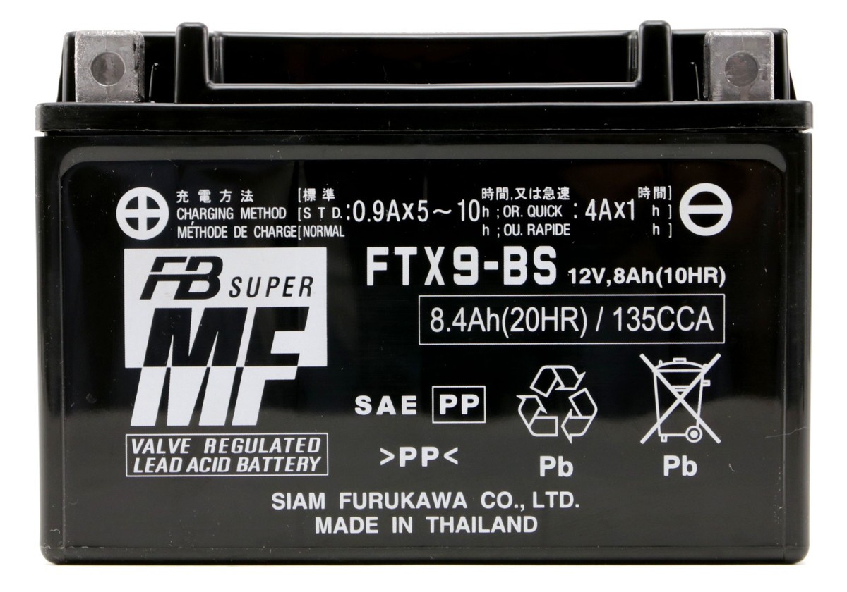 古河電池 FURUKAWA BATTERY FTX9-BS 液入り充電済み メーカー1年保証 互換バッテリー YTX9-BS GTX9-BS  :070F09:アトラスダイレクトショップ - 通販 - Yahoo!ショッピング