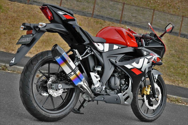 BEAMS G346-64-S6J GSX-R125/S125 8BJ-DL32D フルエキ CORSA-EVO2