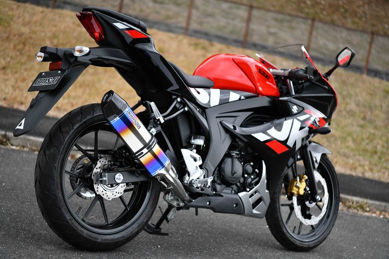 BEAMS G346-64-S6J GSX-R125/S125 8BJ-DL32D フルエキ CORSA-EVO2