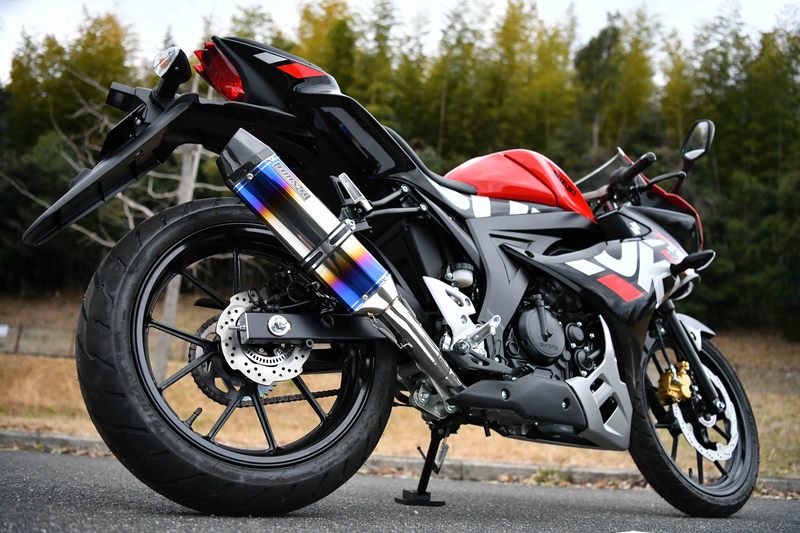 BEAMS G346-65-S1J GSX-R125/S125 8BJ-DL32D フルエキ CORSA-EVO2