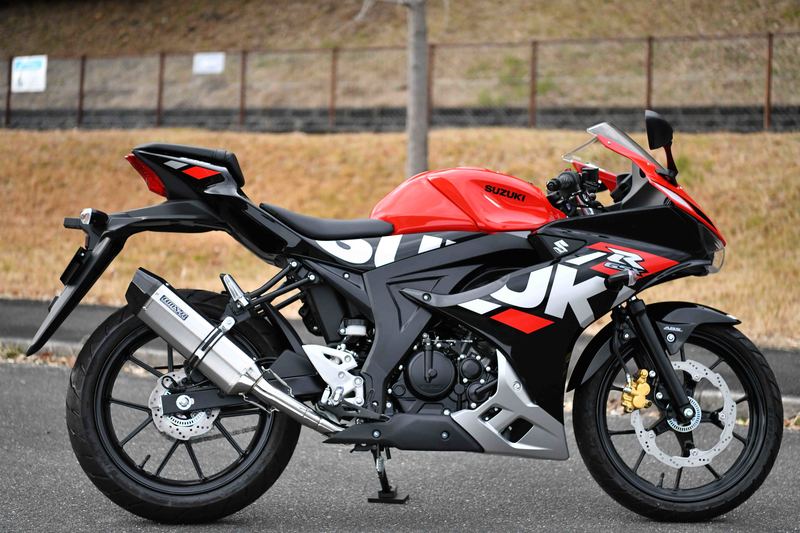 BEAMS G346-64-S6J GSX-R125/S125 8BJ-DL32D フルエキ CORSA-EVO2