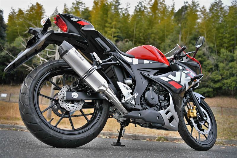 BEAMS G346-64-S6J GSX-R125/S125 8BJ-DL32D フルエキ CORSA-EVO2