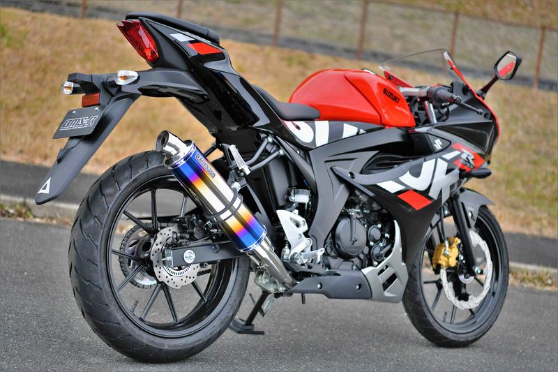 BEAMS G346-53-S1J GSX-R125/S125 8BJ-DL32D フルエキ R-EVO ヒート