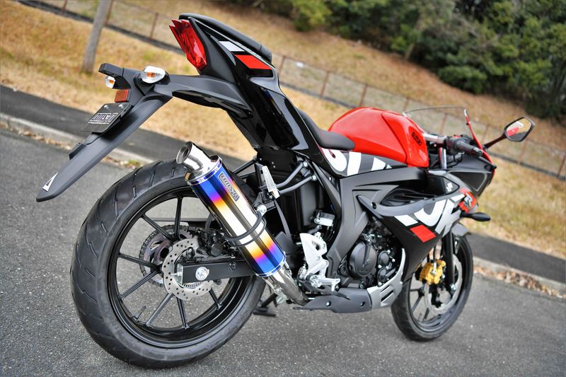 BEAMS G346-53-S1J GSX-R125/S125 8BJ-DL32D フルエキ R-EVO ヒート