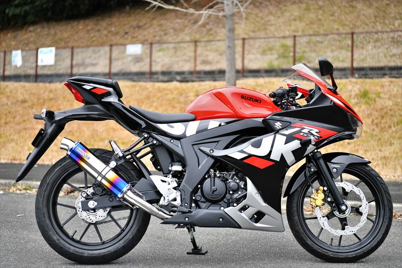 BEAMS G346-53-S1J GSX-R125/S125 8BJ-DL32D フルエキ R-EVO ヒート