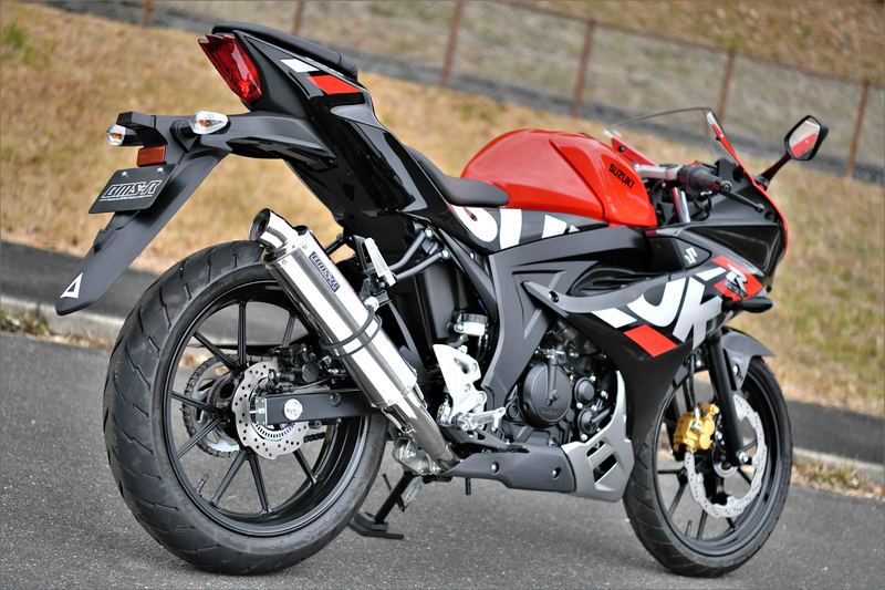 BEAMS G346-53-S6J GSX-R125/S125 8BJ-DL32D フルエキ R-EVO 